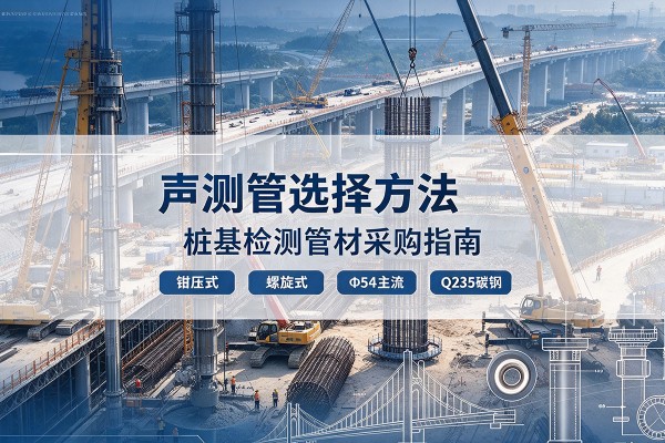 三河声测管选型标准