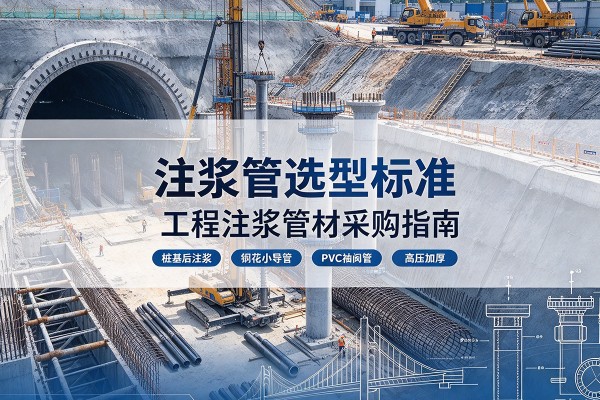 三河注浆管选型标准