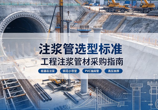 三河注浆管选型标准